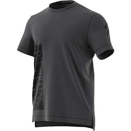 adidas Herren Harden T-Shirt, Carbon, XL