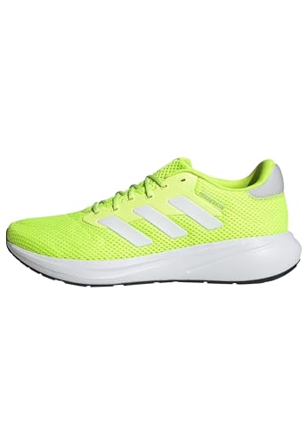 adidas Unisex Response Runner Shoes Laufschuhe, Lucid Lemon/FTWR White/Dash Grey