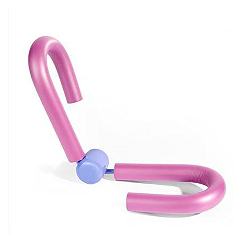 QIAOQIAO Bingesss Beintrainer Frauen Yoga Fitnessgeräte Bein Muskeln Dünne Clip Slim Bein Fitness Gymniten Oberschenkel Meister Arm Brust Taille Trainer Übung (Color : Pink)