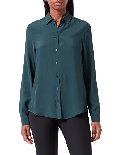 Seidensticker Damen Bluse - Fashion Bluse - Regular Fit - tailliert - Hemd Blusen Kragen - Bügelleicht - Langarm