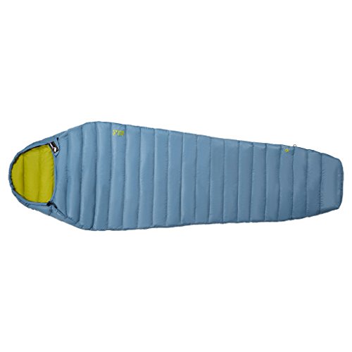 Jack Wolfskin Schlafsack Pounder +11, Smoke Blue, 215 x 75 x 75 cm