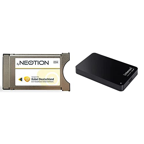 Neotion CI+ Modul für G03 & G09 NDS SmartCards, HD-fähiges Modul für den Empfang von Vodafone und Kabel Deutschland Sendern & Intenso 6021480 Memory Play Portable Hard Drive 2TB