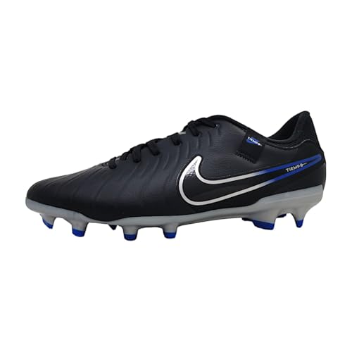 Nike Herren Legend 10 Fussballschuh, Black/Chrome-Hyper Royal, 44 EU