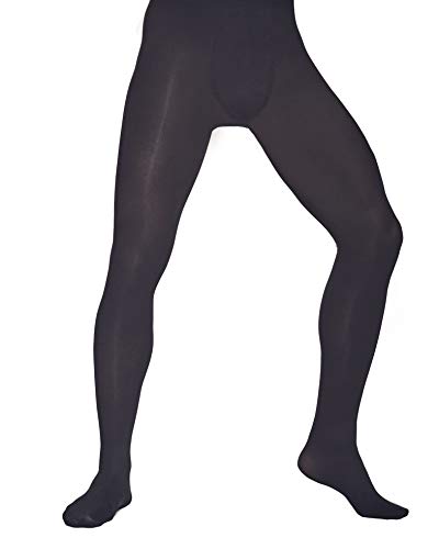 Aurellie Herren Unterwäsche Undurchsichtige Strumpfhosen ROCKY 60 Den Schwarz XL/2XL