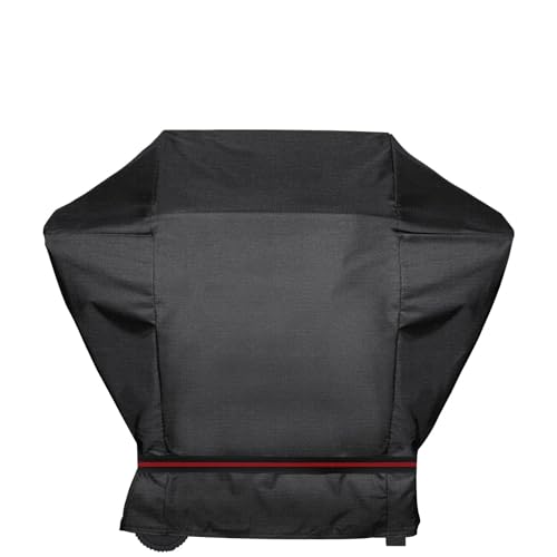 Abdeckhaube Grillabdeckung für Gasgrills Enders San Diego 2 + 3 Brenner, Grill Abdeckung Wetterfest, Schwarz Wetterschutzhülle mit Zugband, Abdeckplane, 600D, UV-Beständig