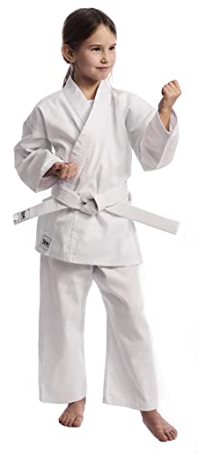IPPONGEAR Unisex Jugend Club 2 Gi Karateanzug, Weiß, 170 EU