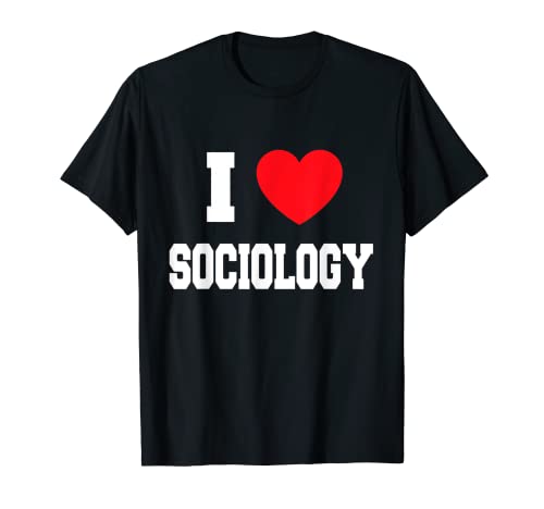 Ich liebe Soziologie T-Shirt