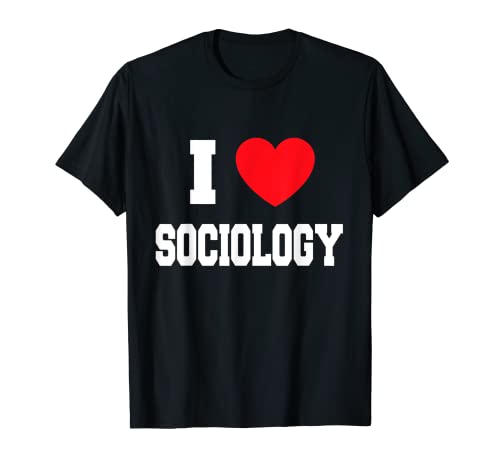 Ich liebe Soziologie T-Shirt