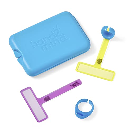 Learning Resources FingerFocus-Lesehilfen, Hilfsmittel bei Lese- und Schreibschwäche, ADHS-Hilfsmittel, bunte Felder als Leserahmen, Lesehilfe für Kinder (1er-Packung), ab 3 Jahren