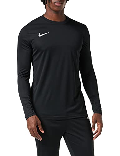 Nike Herren Langarm-Trikot Dry Park VII, Black/White, L, BV6706-010