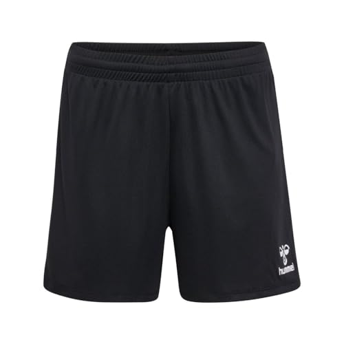 hummel Damen Hmlessential Woman Shorts, Schwarz, L EU