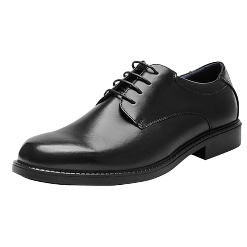 Bruno Marc Herren Business Schuhe Derby Schnürhalbschuhe Anzugschuhe SCHWARZ DOWNING-02 Größe 44EU/10.5US