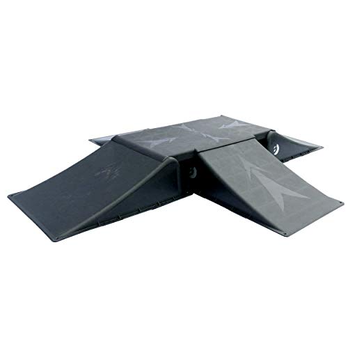 Best Sporting Rampen-Set für Skateboard/BMX-Rad/Skater & RC Cars I 4+1-teilige Skater Rampe für Flexible Aufbaumöglichkeiten I stabile Skateboard Rampe I hochwertige Scooter Rampe, 156 x 126 x 16 cm