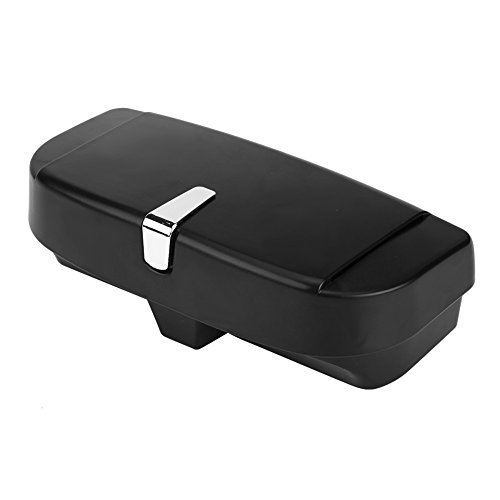 Auto Sonnenbrille Halter, Brillenetui Aufbewahrungshalter, Auto Sonnenbrillenhalter, Sonnenbrillen Halterung Box, Brillen Case Organizer Box mit Ticketkarten Clip für Auto Visier Zubehör