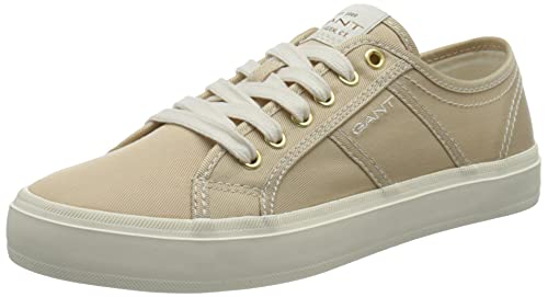 GANT FOOTWEAR Damen Pinestreet Sneaker, Dry Sand, 37 EU