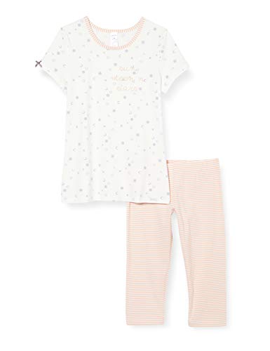 Skiny Mädchen Pyjama 3/4 Every Night Zweiteiliger Schlafanzug, Ivory Galaxy, 164