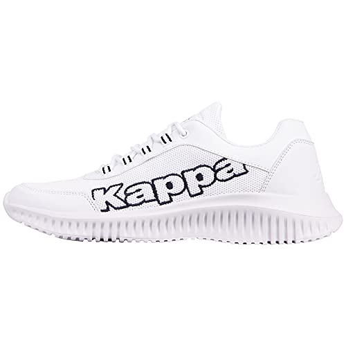 Kappa Unisex Biwor Sneaker, White Navy, 42 EU