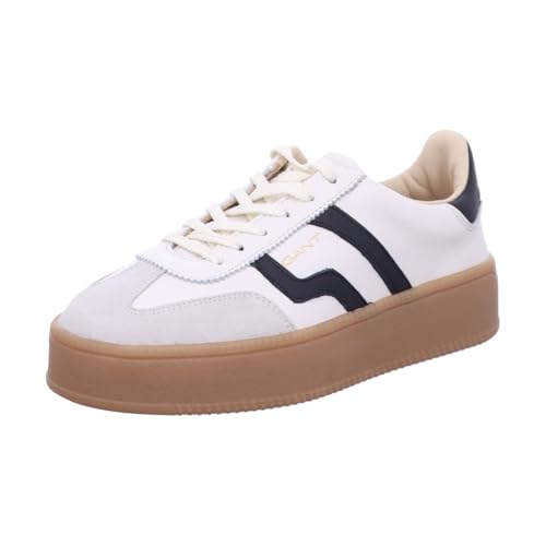 GANT FOOTWEAR Damen CUZMANI Sneaker, Weiß, 38 EU
