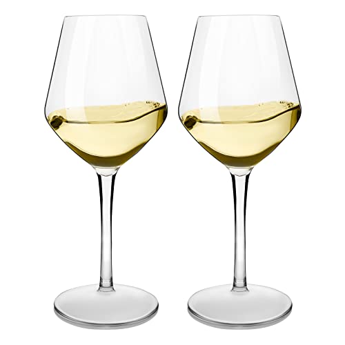 MICHLEY Unzerbrechlich Tritan-Kunststoff weingläser, rotwein trinkglas, gläser fur Camping Party, BPA-frei 440 ml plastik Tasse, 2er Set