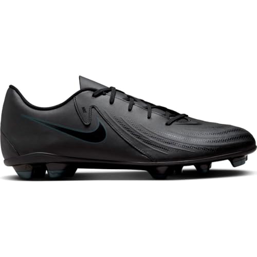 NIKE Herren Phantom GX II Club FG/MG Sneaker, Black Black Deep Jungle, 43 EU