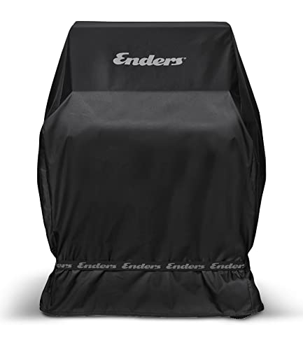 Enders® Abdeckhaube für Gasgrills: MONROE 2+3 (bis 2019), MONROE PRO X 3 (ab 2020), BOSTON 2+3 Brenner ohne Kocher, Polyestergewebe (600D), UV-beständig und wasserdicht, Gasgrill-Abdeckplane, #5693