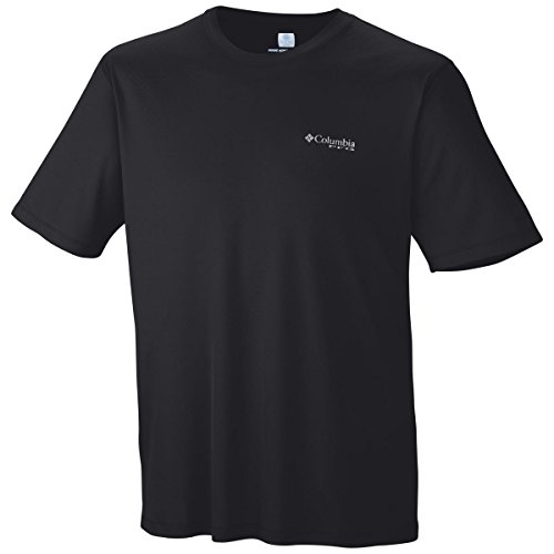 Columbia PFG Zero Rules SS Shirt, Shirt Trikot Fischerei Atmungsaktiv Herren XL Nero (Black 010)