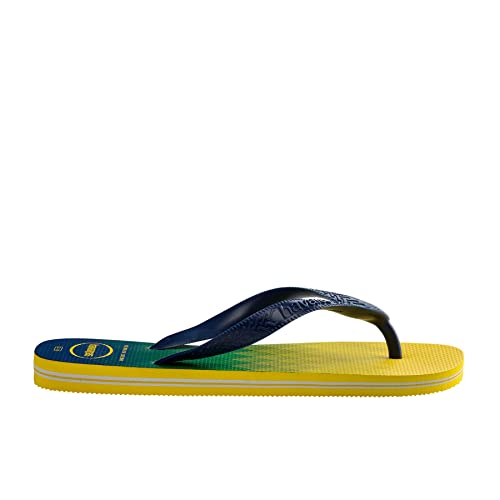 Havaianas Brasil Fresh 4145745-9588, Mens,Womens flip-flops, yellow, 47/48 EU