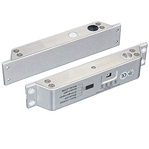 UHPPOTE Elektrisches Bolzenschloss für schmale Türen, 12 V