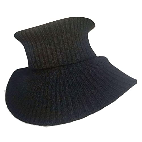 HARR Frauen Männer Mädchen Gestrickter Rollkragen Dickey Falscher Kragen Abnehmbarer Winter Warm Winddicht Gefälschter Kragen Halswärmer Schal Wrap Lätzchen