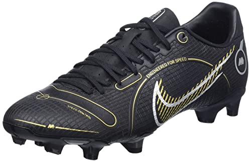 Nike Herren Vapor 14 Fußballschuh, Black/Metallic Gold-Metallic S, 38.5 EU