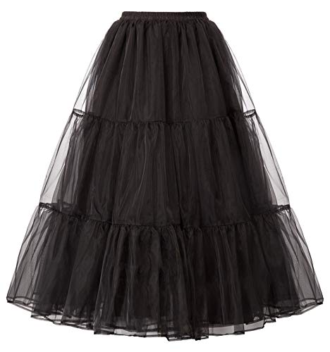 GRACE KARIN Petticoat Reifrock Unterrock 50s Vintage Petticoat Abendkleid Brautkleid Unterrock Petticoat Underskirt S 2512-1