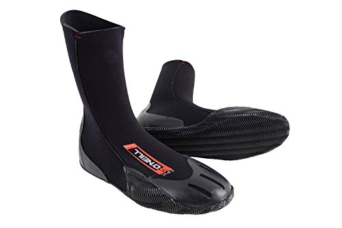 O'Neill Wetsuits Erwachsene Neoprenschuhe Epic 5 mm Boots, Black, 40, 3405-002