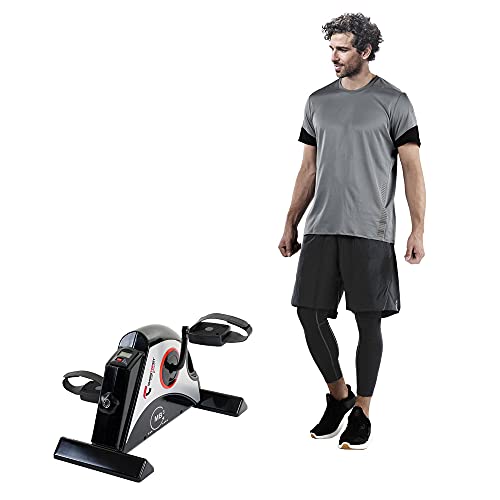 Christopeit Sport Mini-Bike MB 3 – Fahrrad-Heimtrainer, Arm- und Beintraining, Pedaltrainer mit verstellbarem Widerstand