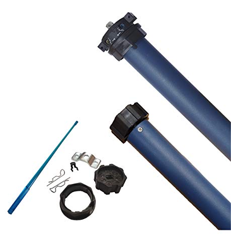 Rollladenmotor/Rollladenantrieb, 10 Nm, max. 23 kg, für 60 mm 8-Kantwelle, mechanische Endschalter (1 ST)
