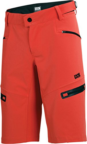 IXS Herren Sever 6.1 BC Shorts, Fluor Red, XL