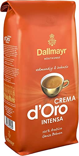 Dallmayr Kaffee Crema d'Oro Intensa Kaffeebohnen, 1er Pack (1 x 1000g Beutel)