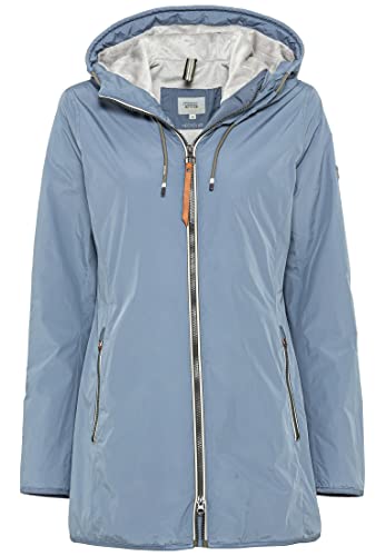 camel active Damen 320020/8R26 Jacket, Smoke Blue, 46