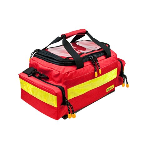 AEROcase® - Pro1R BM1 - Notfalltasche Polyester Gr. M ROT - Rettungsdienst Notfall Rucksack -