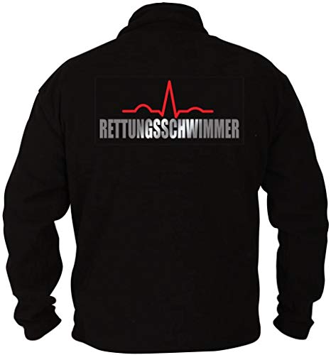 Rescue Point Rettungsschwimmer Herren Fleece Sweatshirt PRETTER3 (L)