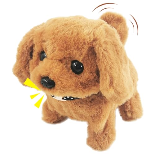 Spielzeug Hund Elektronisch, My Realistic Robot Puppy, Kinder Hund, Mein realistischer Roboterwelpe, Like a Real Puppy, Toy Dogs That Walk and Bark, Realistischer Roboter Welpe, für Kindergeschenk