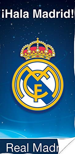 New Line RM171106 Real Madrid Handtuch, 140 x 70 cm, Unisex, Mehrfarbig, 140 x 70 cm