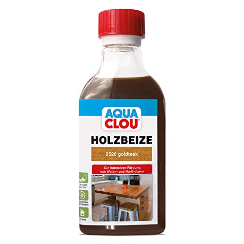 CLOU B11 Aqua Holzbeize goldteak 0.25 Liter