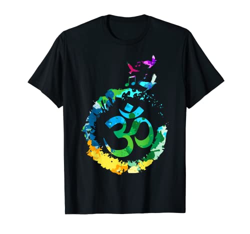 OM Sanskrit Yoga Retro Yoga Fan Yoga Lehrer T-Shirt