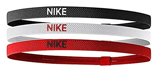 Nike Herren Hoofdband 9318 Stirnband, 083 Black/White/University Red, Einheitsgröße EU