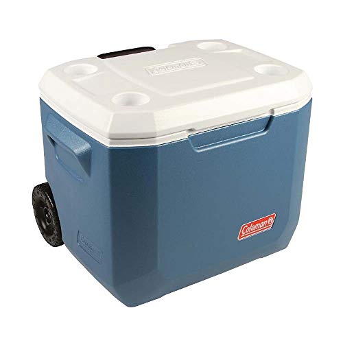 Coleman 50QT Kühlbox Xtreme Wheeled 47L blau/weiß