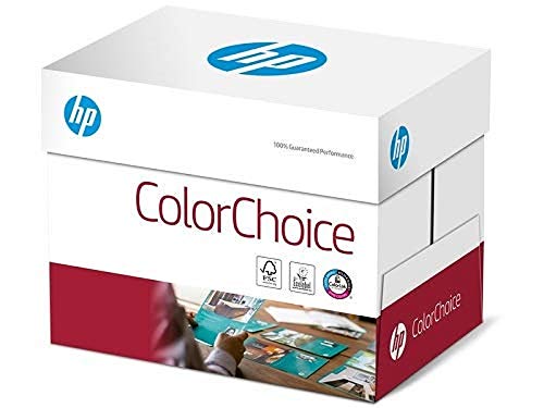 HP ColorChoice CHP750, Farblaserpapier ungestrichen , 90g/m², A4, Karton zu 5 X 500 Blatt, CHP750
