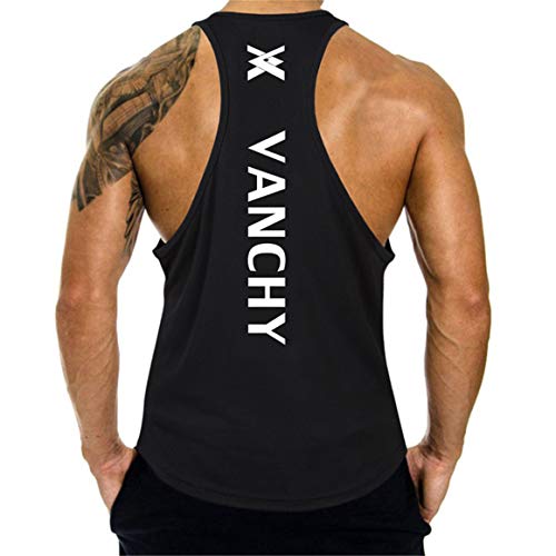 Cabeen Herren Sport Tank Top Muskelshirt Funktionelle Quick-Dry Gym Shirt für Training Fitness & Bodybuilding