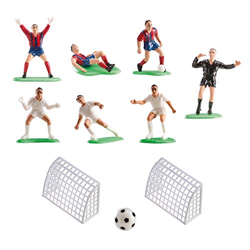Kit de decoration Football pour gâteau, 4 x 10 x 23 cm