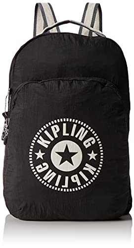 Kipling Unisex Backpack Rucks cke, Schwarz Extra, Einheitsgröße EU
