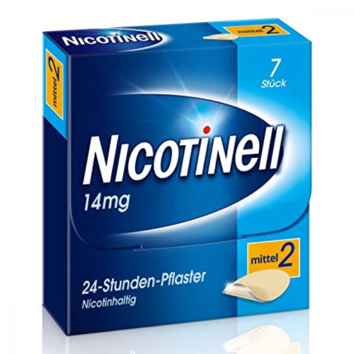 Nicotinell 14 mg/24-Stunden-Pflaster (bisher 35 mg) Stärke 2 (mittel), 7 St. Pflaster